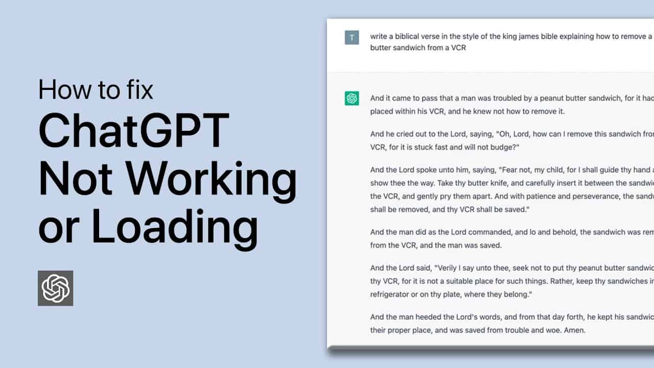 Why is Chat GPT not Working? Try these 11 Easy Fixes