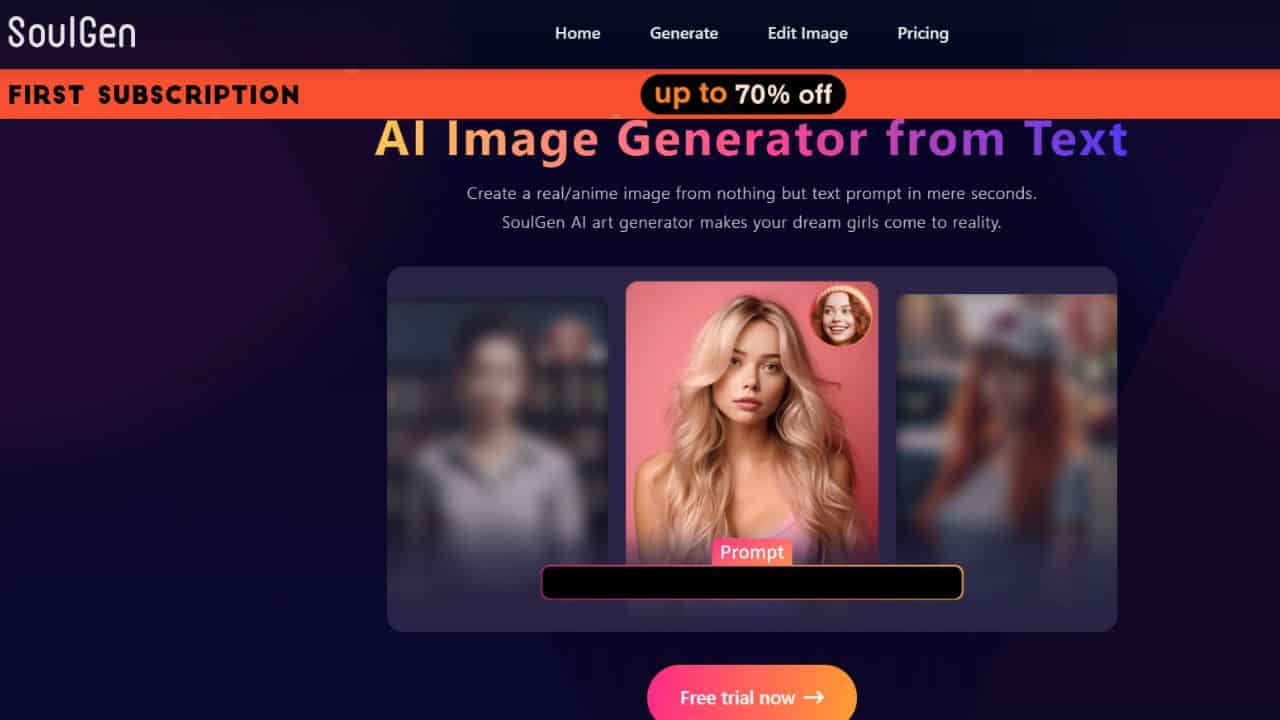 Premium AI Image  Futuristic anime style girl Neural network AI